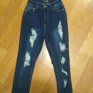 Fashion Nova high-wasted skinny jeans